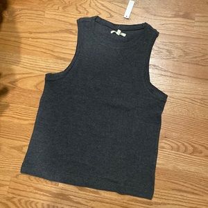 Madewell size small grey tank top, new with tags